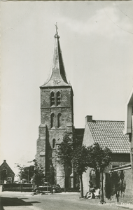 DBG-P-27 Domburg, Toren. De toren van de Nederlandse Hervormde kerk te Domburg