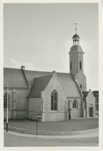 GRP-2 's-Gravenpolder, Ned. Herv. Kerk. De Nederlandse Hervormde kerk aan de 's-Gravenstraat te 's-Gravenpolder