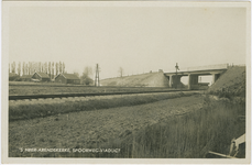 HAK-P-25 's-Heer Arendskerke, Spoorweg-Viaduct. Het Spoorwegviaduct bij de Nieuwe Rijksweg te 's-Heer Arendskerke