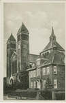 HAL-P-1 Halsteren, R.K. Kerk. De Rooms-katholieke Quirinuskerk aan de Dorpsstraat te Halsteren