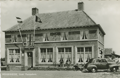 HGH-P-41 Hoogerheide, Hotel Pannenhuis. Hotel Het Pannenhuis aan de Antwerpsestraatweg te Hoogerheide