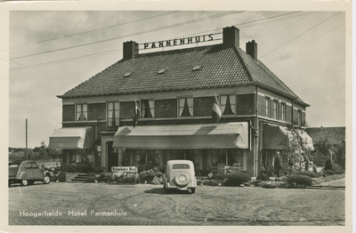 HGH-P-43 Hoogerheide, Hotel Pannenhuis. Hotel Het Pannenhuis aan de Antwerpsestraatweg te Hoogerheide