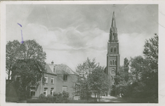 HRH-6 R.K. Kerk 's Heerenhoek. De Rooms-katholieke Heilige Willibrorduskerk en pastorie te 's-Heerenhoek
