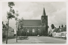 KOR-7 Kortgene, Ned. Herv. Kerk. De Nederlandse Hervormde kerk aan de Kerkgang te Kortgene