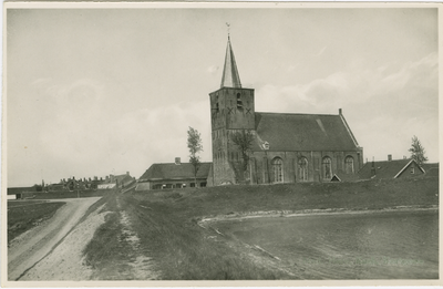 KOR-P-4 Kortgene, Ned. Herv. Kerk. De Nederlandse Hervormde kerk aan de Kerkgang te Kortgene