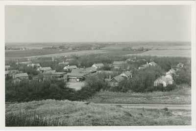 KOU-161 Koudekerke Panorama Vebenabos. Zomerwoningen in het Vebenabos bij Koudekerke