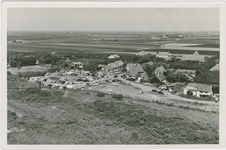 KOU-191 Panorama. Dishoek - Koudekerke. Gezicht op Dishoek vanaf de duinen