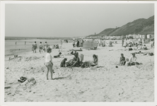 KOU-253 Strandgezicht. Koudekerke (W). Het strand bij Koudekerke