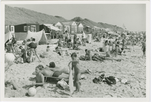 KOU-257 Koudekerke (W) Strandleven. Het strand bij Koudekerke