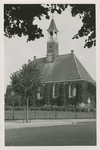 KOU-50 Koudekerke. Ned. Herv. Kerk.. De Nederlandse Hervormde kerk aan het Dorpsplein te Koudekerke