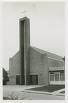 KOU-58 Koudekerke. Geref. Kerk. De Gereformeerde Kerk aan de Tramstraat te Koudekerke