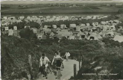 KOU-P-110 Koudekerke, Camping Dishoeck . Camping Dishoek te Koudekerke
