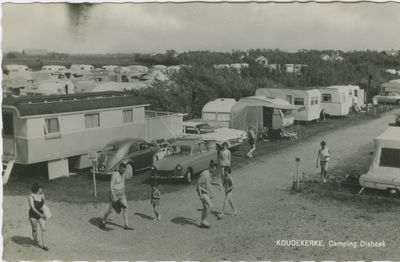 KOU-P-111 Koudekerke, Camping Dishoeck . Camping Dishoek te Koudekerke