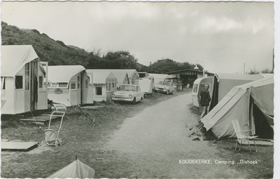 KOU-P-114 Koudekerke, Camping Dishoek . Camping Dishoek te Koudekerke