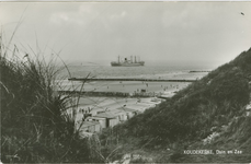 KOU-P-271 Koudekerke, Duin en Zee. Duin en zee bij Koudekerke