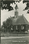 KOU-P-3 Koudekerke, Ned. Herv. Kerk. De Nederlandse Hervormde kerk aan het Dorpsplein te Koudekerke