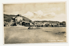 KOU-P-50 Koudekerke, Westduin . Het strand te Westduin bij Koudekerke