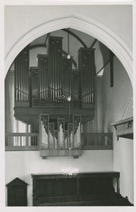KRU-6 Kruiningen, Orgel Ned. Herv. Kerk. Orgel in de Nederlandse Hervormde kerk te Kruiningen