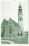 MDB-1 Middelburg, Nieuwe Kerk en Lange Jan. De Nieuwe Kerk en de Abdijtoren te Middelburg