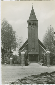 NDP-P-5 Nieuwdorp, Ned. Herv. Kerk. De Nederlandse Hervormde kerk aan het Coudorp te Nieuwdorp
