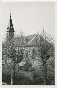 NSJ-15 Ned. Herv. Kerk. Nieuw en St. Joosland. De Nederlandse Hervormde kerk aan het Kerkplein te Nieuw- en Sint Joosland