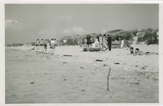 NVL-110 Nieuwvliet, Strandgezicht. Strand bij Nieuwvliet