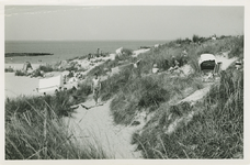 NVL-117 Nieuwvliet, Strand en duin. Strand en duin bij Nieuwvliet