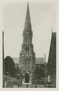 NVM-P-11 Nieuw-Vosmeer, R.K. Kerk. De Rooms-katholieke Johannes de Doperkerk aan de Achterstraat te Nieuw-Vossemeer
