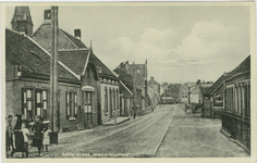 NVM-P-35 Achterstraat, Nieuw-Vosmeer. De Achterstraat te Nieuw Vossemeer