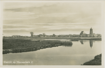 NWD-P-1 Gezicht op Nieuwerkerk Z.. Gezicht op Nieuwerkerk