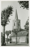 OUD-2 Oudelande Centrum . De toren van de Nederlandse Hervormde kerk aan de Burgemeester van Lierestraat te Oudelande