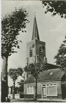 OUD-P-6 Oudelande, Centrum . De toren van de Nederlandse Hervormde kerk aan de Burgemeester van Lierestraat te Oudelande