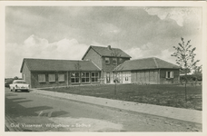 OVM-P-21 Oud Vossemeer, Wijkgebouw - Badhuis. Wijkgebouw en Badhuis aan de Bou Kooijmanstraat te Oud-Vossemeer