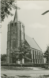 REN-P-2 Renesse, Ned. Herv. Kerk. De Nederlandse Hervormde kerk aan de Lange Reke te Renesse