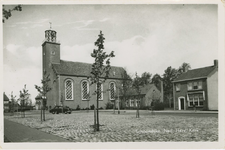 SDK-P-11 Schoondijke, Ned. Herv. Kerk. De Nederlandse Hervormde kerk aan het Dorpsplein te Schoondijke
