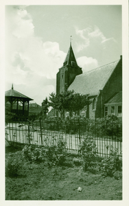 SKW-1 Serooskerke (W.), Ned. Herv. Kerk. De Nederlandse Hervormde kerk aan de Noordweg te Serooskerke (Walcheren)