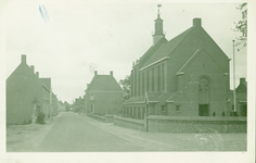 SLU-5 Sluis, Ned. Herv. Kerk. De Nederlandse Hervormde kerk aan de Hoogstraat te Sluis (gesloopt in 1998)