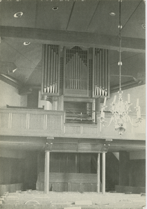 SPL-P-5 St. Philipsland, Orgel Ned. Hervormde Kerk. Het orgel in de Nederlandse Hervormde kerk aan de Kerkring te Sint ...