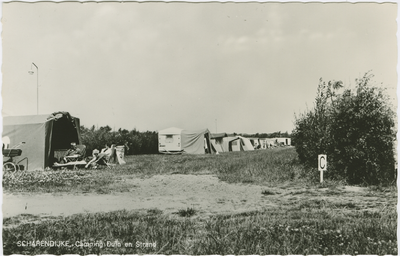 SRD-P-37 Scharendijke, Camping Duin en Strand. Camping Duin en Strand aan de Kuijerdamseweg te Scharendijke