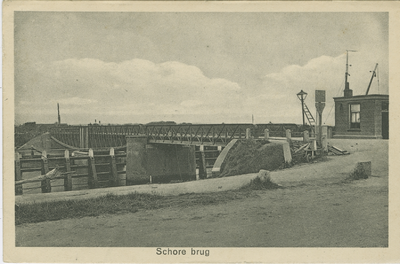 SRE-P-13 Schore brug. De brug over het Kanaal door Zuid-Beveland bij Schore