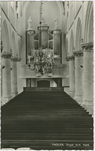THO-P-10 Tholen, Orgel N.H. Kerk. Het orgel in de Nederlandse Hervormde kerk aan het Kerkplein Tholen