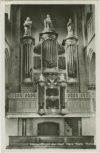 THO-P-9 Nieuw Orgel der Ned. Herv. Kerk, Tholen. Het orgel in de Nederlandse Hervormde kerk aan het Kerkplein Tholen