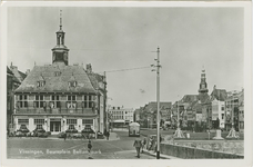 VLI-P-5 Vlissingen, Beursplein Bellamypark. Het Beursplein en het Bellamypark te Vlissingen