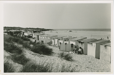 VRO-164 Vrouwenpolder, Duin en strand. Duin en strand bij Vrouwenpolder