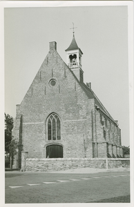 VRO-6 Vrouwenpolder, Ned. Herv. Kerk. De Nederlandse Hervormde kerk aan de Fort den Haakweg te Vrouwenpolder