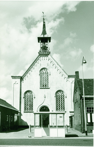 WKN-4 Wissenkerke, Ned. Herv. Kerk. De voormalige Nederlandse Hervormde kerk aan de Voorstraat te Wissenkerke