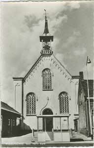 WKN-P-5 Wissenkerke, Ned. Herv. Kerk. De voormalige Nederlandse Hervormde kerk aan de Voorstraat te Wissenkerke