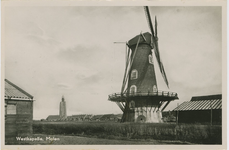 WKP-P-24 Westkapelle, Molen. Molen De Noorman aan de Molenwal te Westkapelle