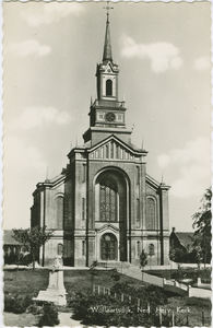 WOL-P-4 Wolphaartsdijk, Ned. Herv. Kerk. De Nederlandse Hervormde kerk aan de Oostkerkestraat te Wolphaartsdijk