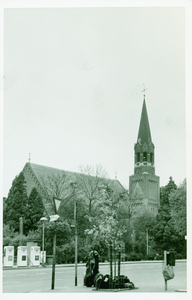 ZAA-6 Zaamslag, Ned. Herv. Kerk. De Nederlandse Hervormde kerk aan het Plein te Zaamslag